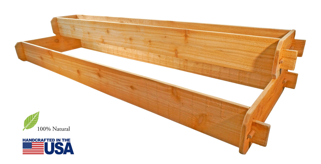 2-Tiered Raised Garden Bed Kit | Select Cedar | 1×6 & 2×6