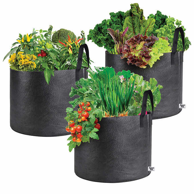 15-Gallon Fabric Vegetable Planters
