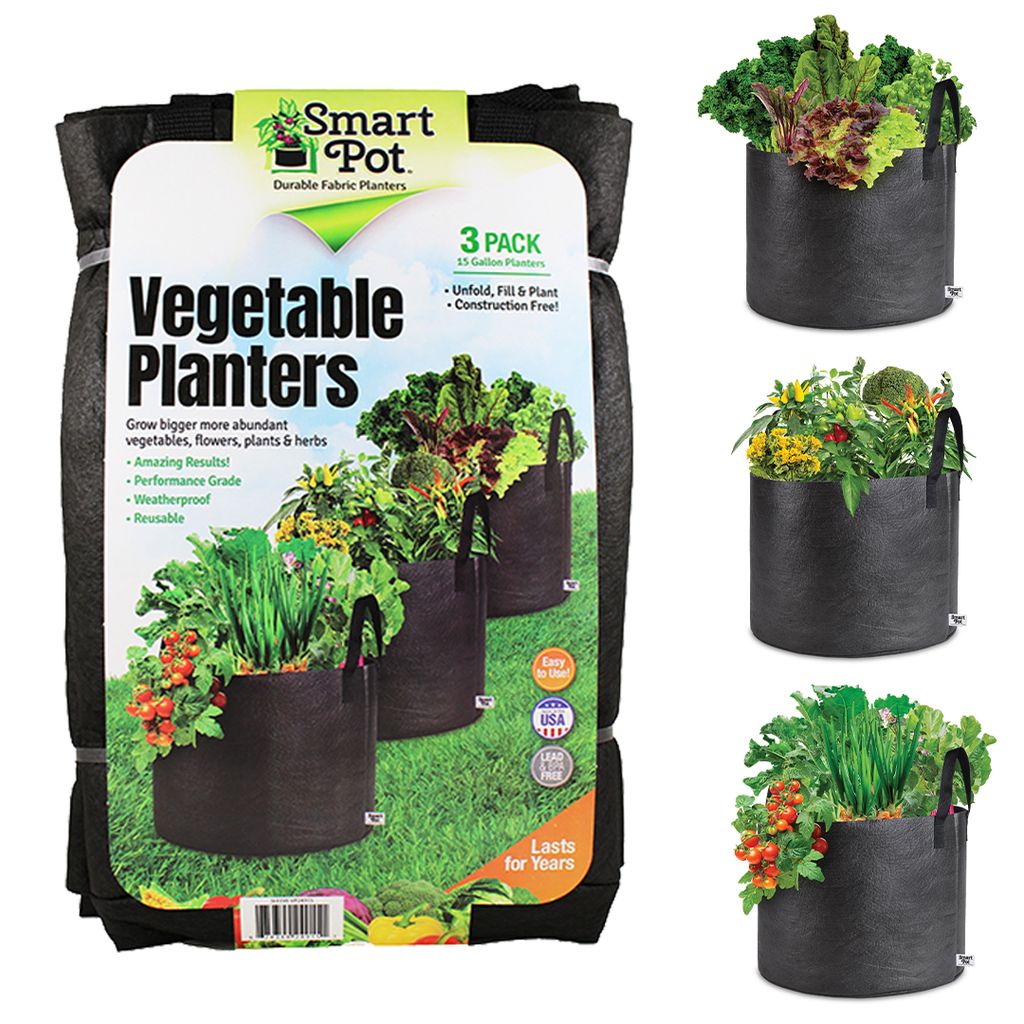 15-Gallon Fabric Vegetable Planters