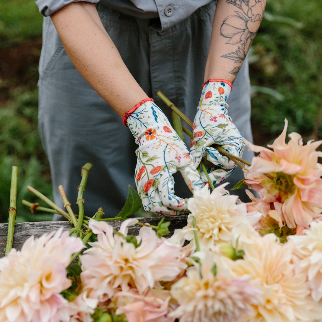 Women's Nitrile Weeder Gloves