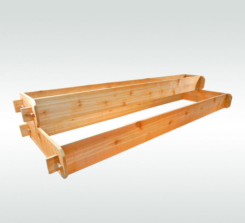 2-Tiered Raised Garden Bed Kit | Select Cedar | 1×6 & 2×6