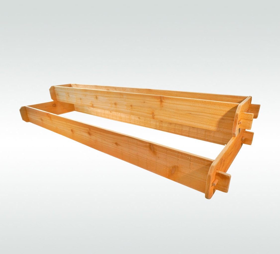 2-Tiered Raised Garden Bed Kit | Select Cedar | 1×6 & 2×6