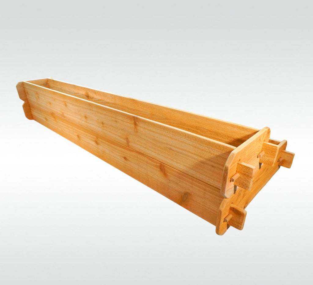 2-Tiered Raised Garden Bed Kit | Select Cedar | 1×6 & 2×6